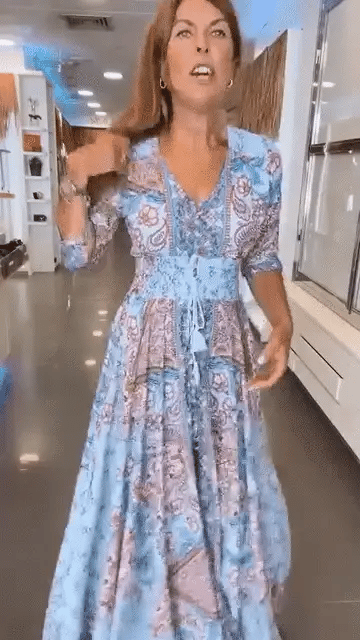 Mirella luchtige zomerjurk met bloemenprint – foto 2 van 17
