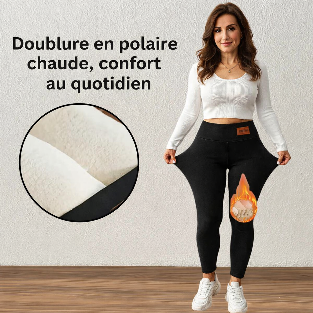 Romy zachte gevoerde legging voor koude dagen – foto 3 van 21