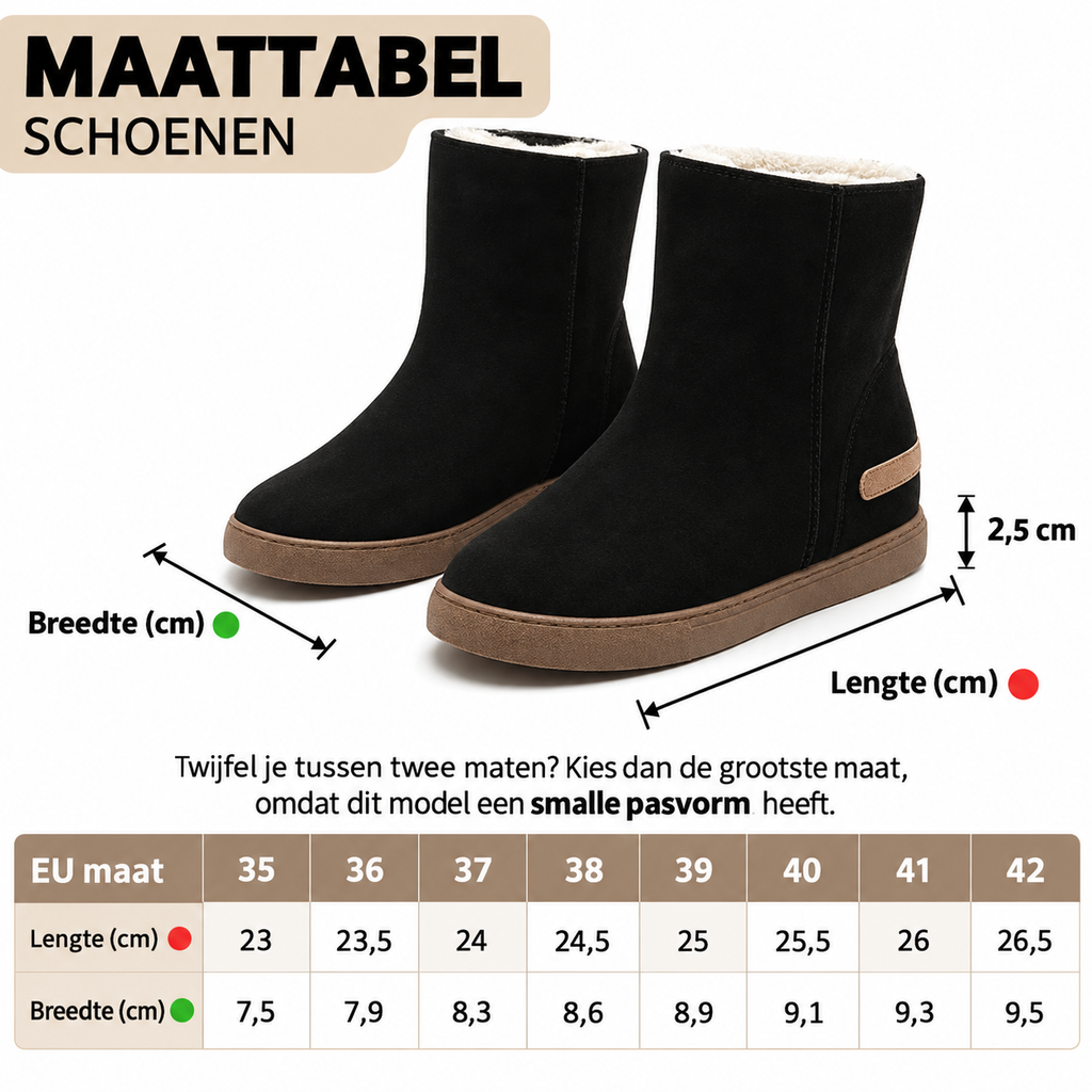 Manon 2-in-1 gevoerde snowboots voor dames – foto 2 van 15