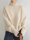 Céline elegante warme coltrui met hoge col – foto 3 van 9