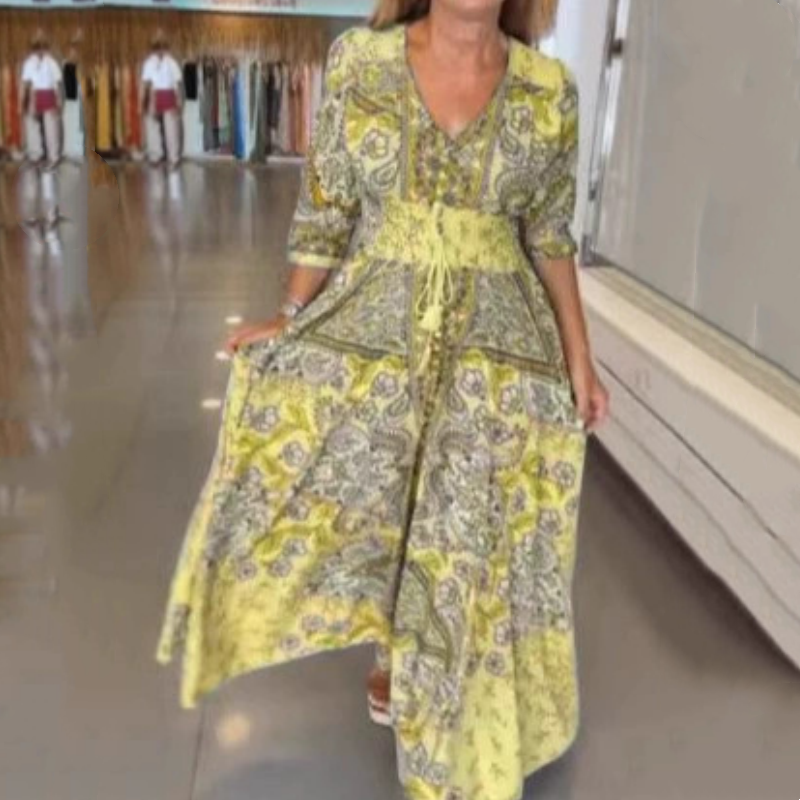 Mirella luchtige zomerjurk met bloemenprint – foto 15 van 17